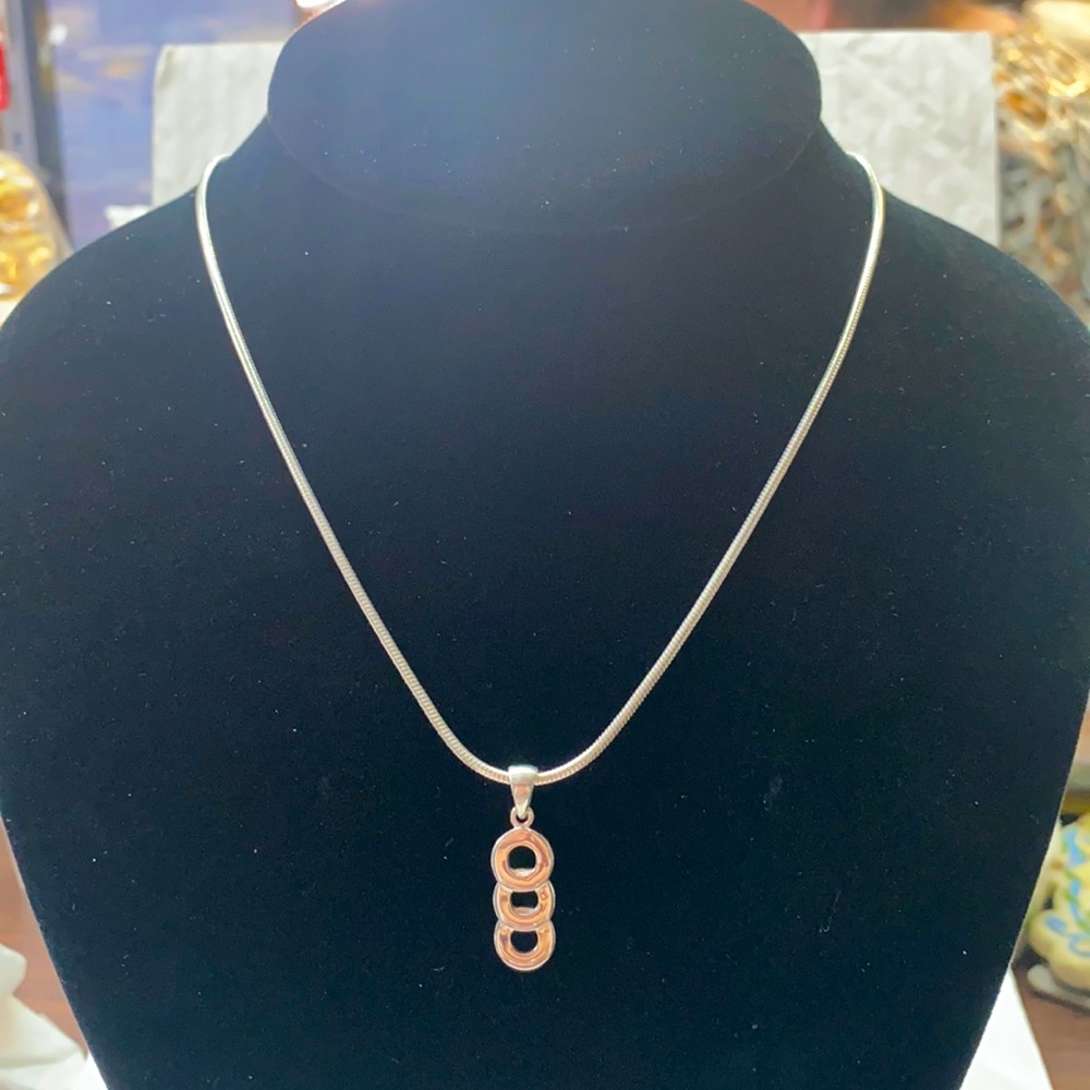 Sterling Modern Pendant
